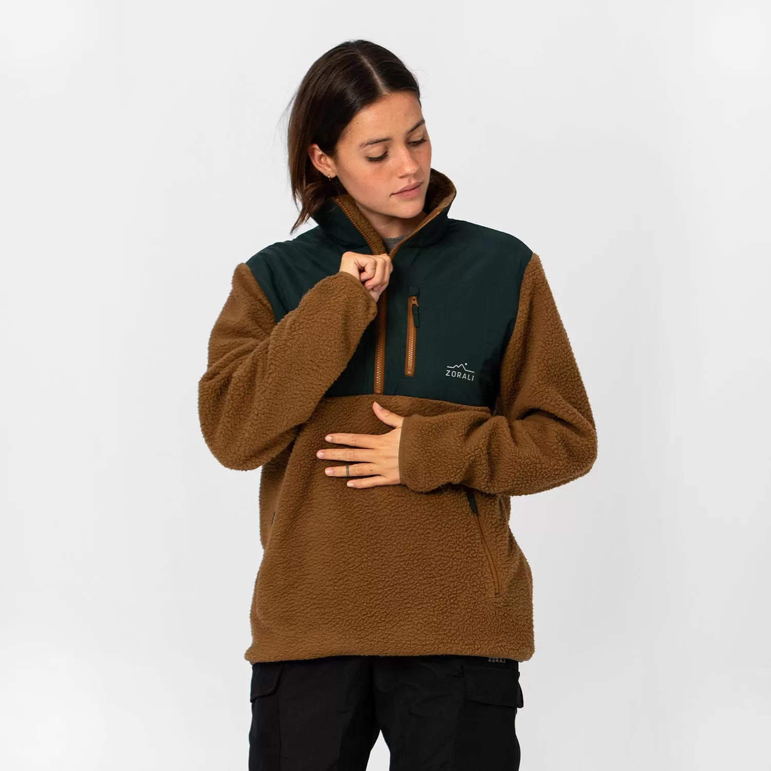 1/4 Zip Fleece Sassafras