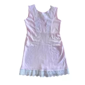 1960's Light Pink Petticoat  Dress  / 18-24 Months