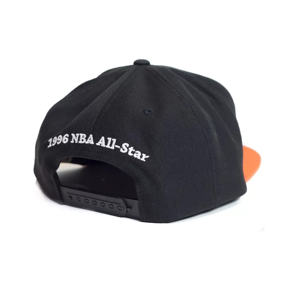 1996 All Star Snapback (Black/Orange)