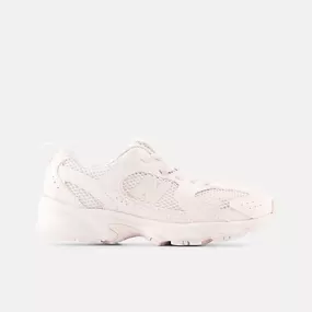 530 Bungee Sneaker (White   Mid Century Pink)