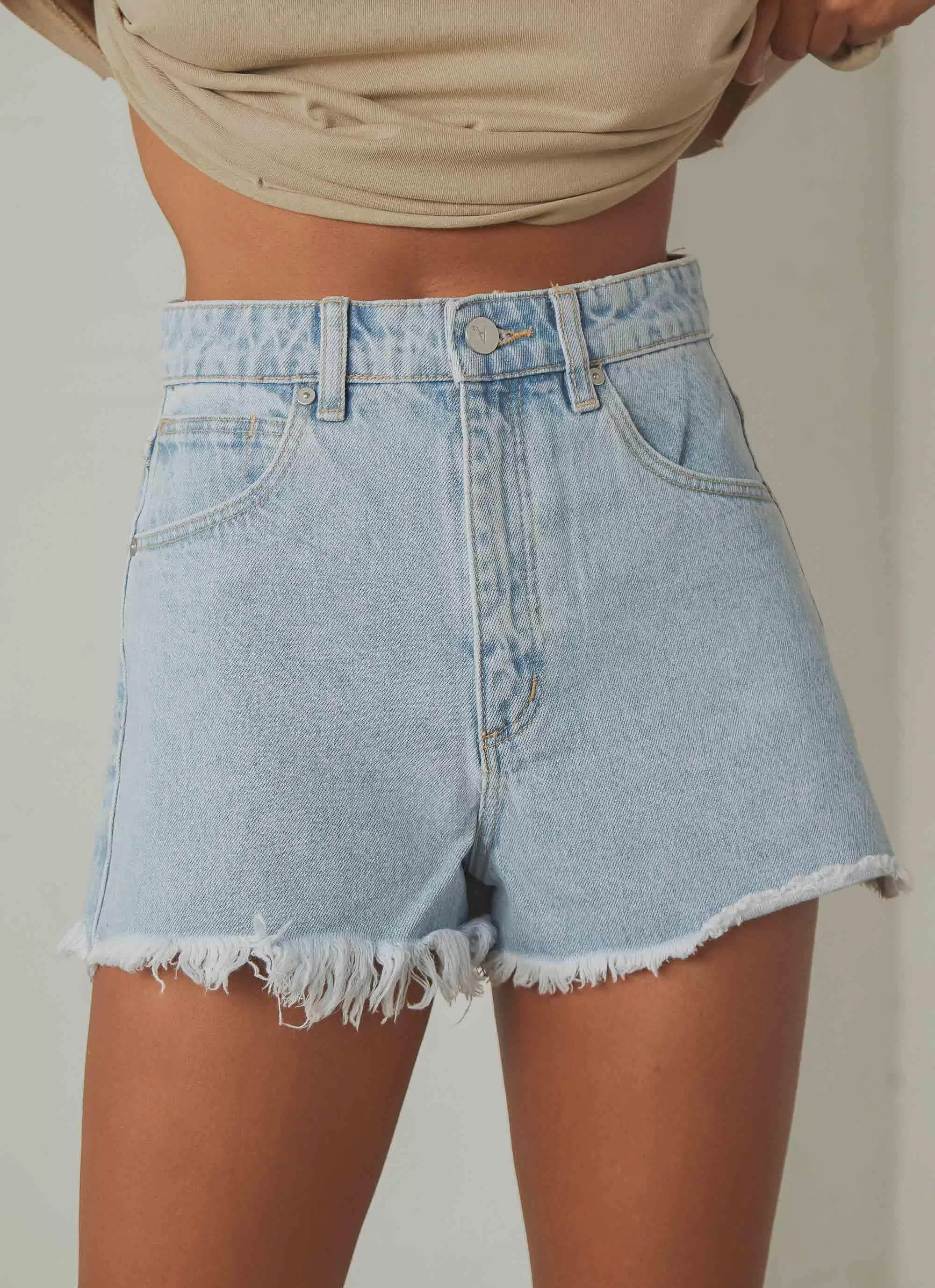 A High Relaxed Shorts - Esmeralda