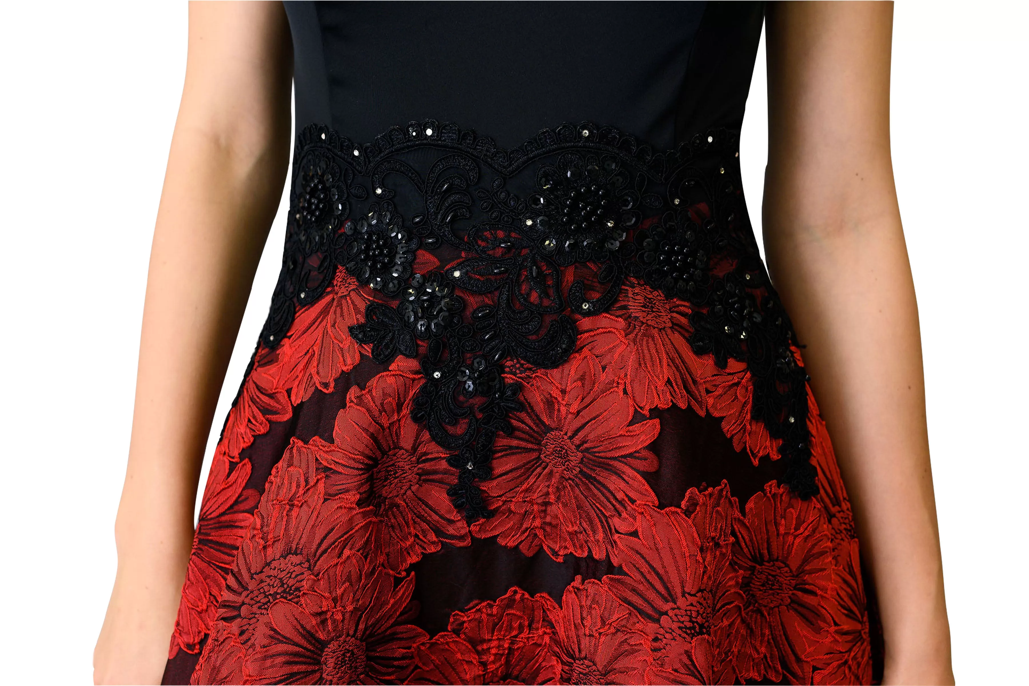 A-line Brocade Women Dress