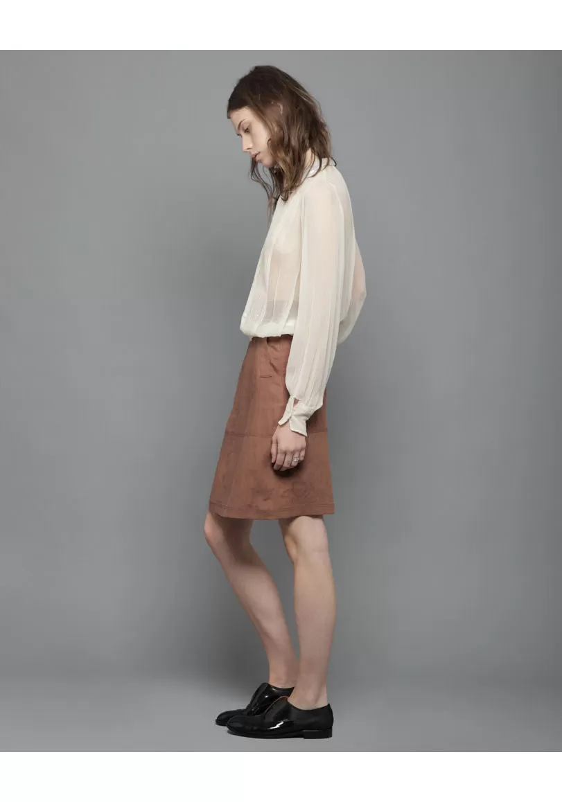 A-Line Linen Skirt