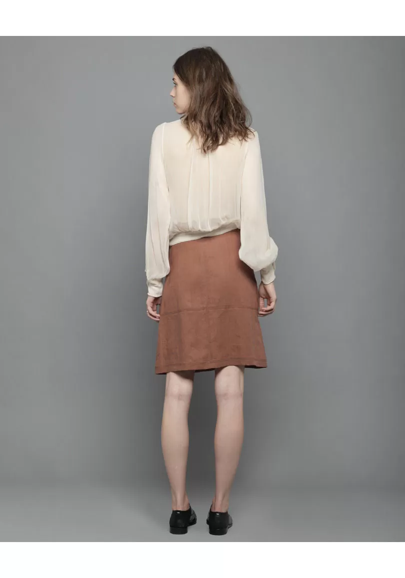 A-Line Linen Skirt