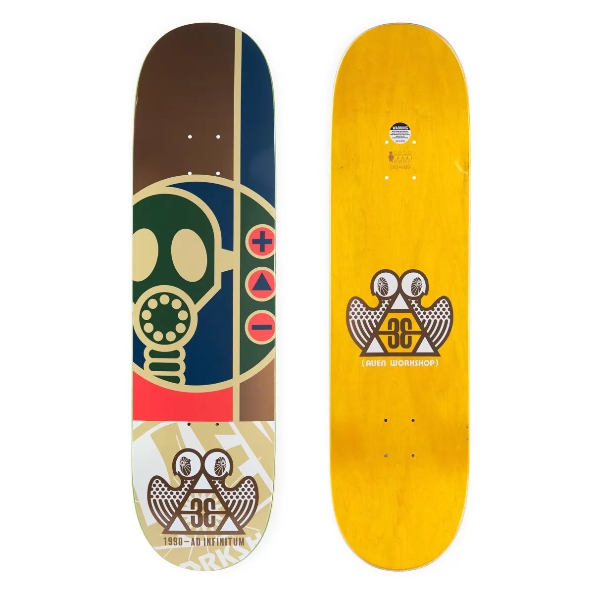 Alien Workshop Gasmask-33 8.37" Deck