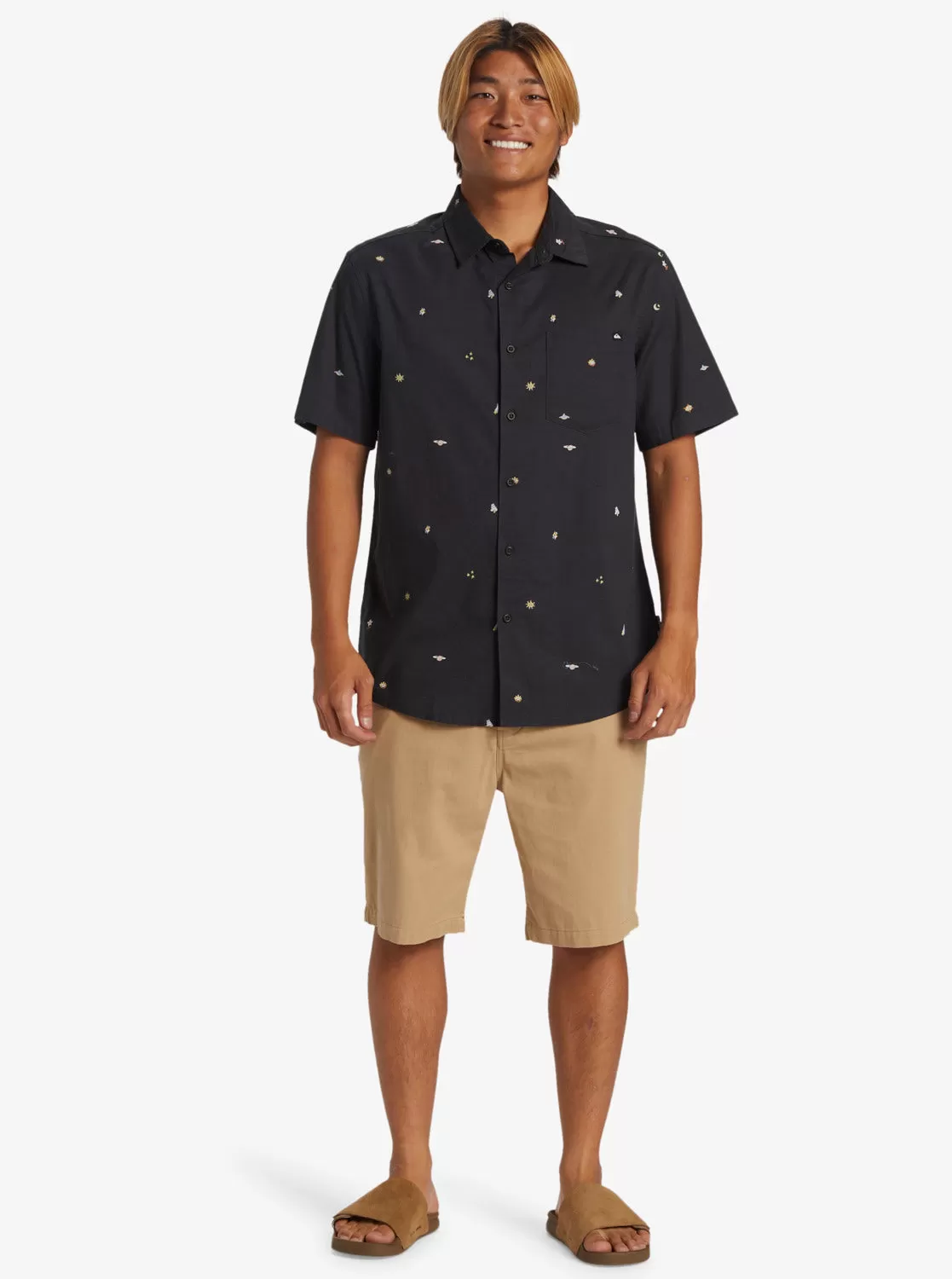 Apero Classic Short Sleeve Woven Shirt - Tarmac Aop Mix Bag Ss