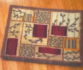 Autumn Blocks Rug Pattern