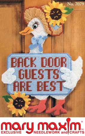 Back Door Guests Sign Pattern