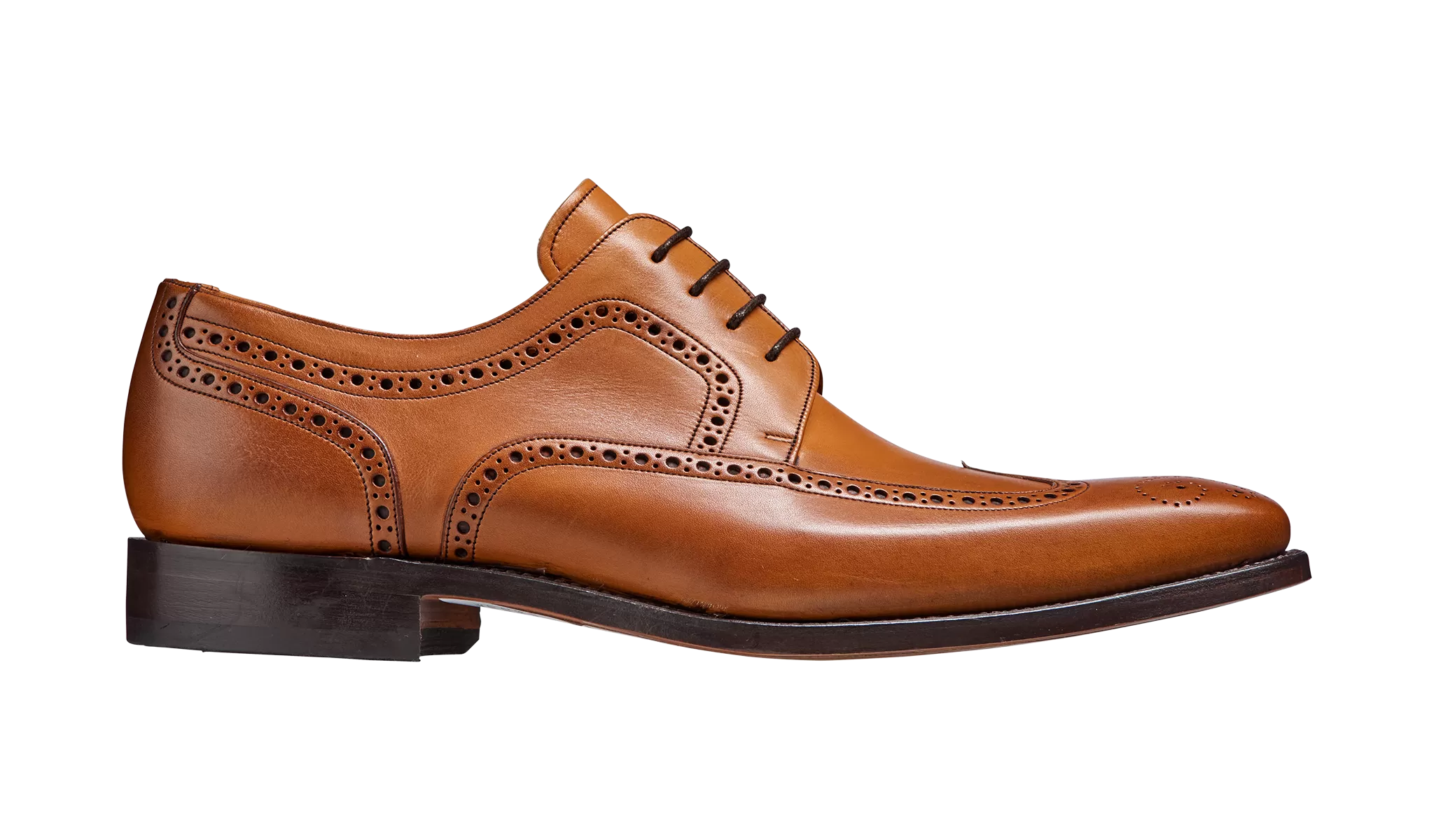 Barker Larry  Brogue Derby  - Cedar Calf