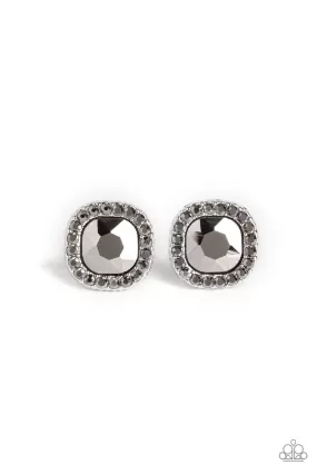 Bling Tastic! - Silver Paparazzi Earrings