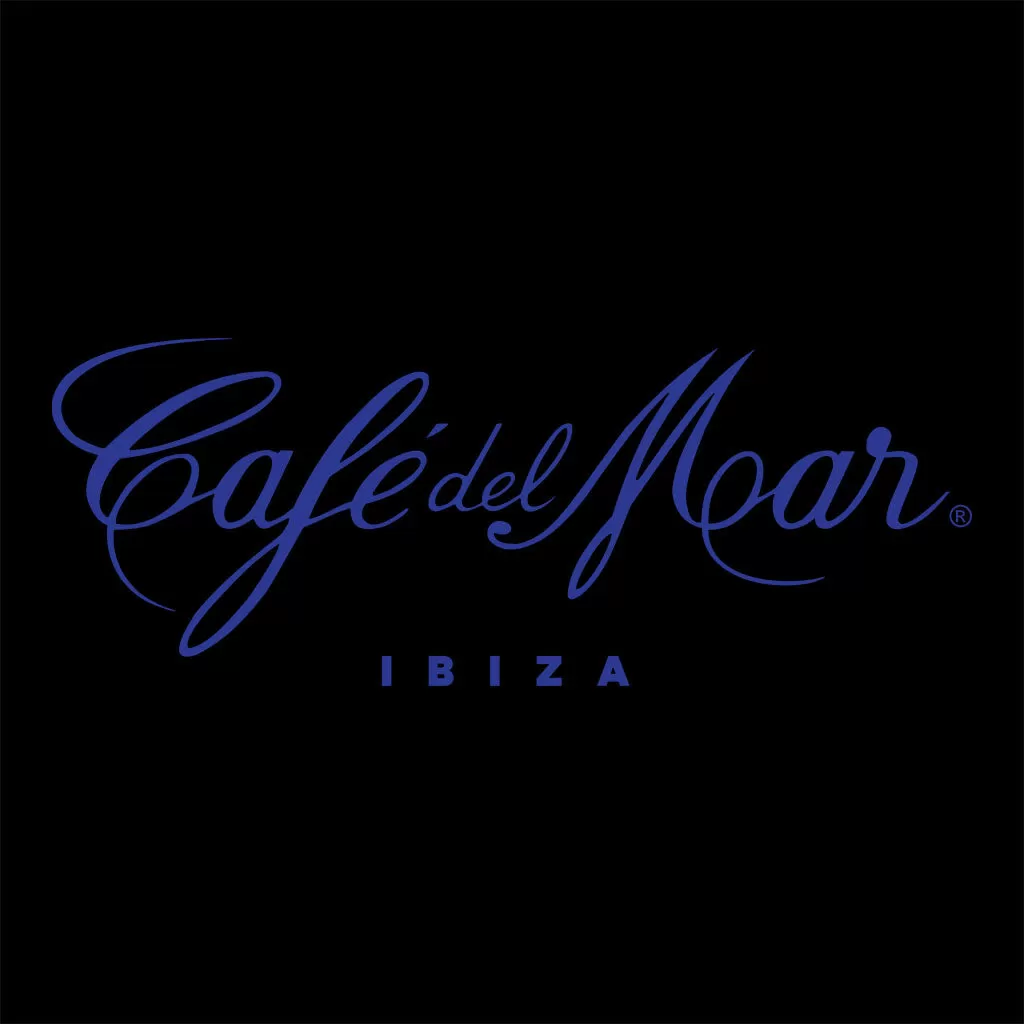 Café del Mar Ibiza Blue Logo Coaster