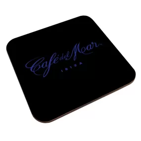 Café del Mar Ibiza Blue Logo Coaster