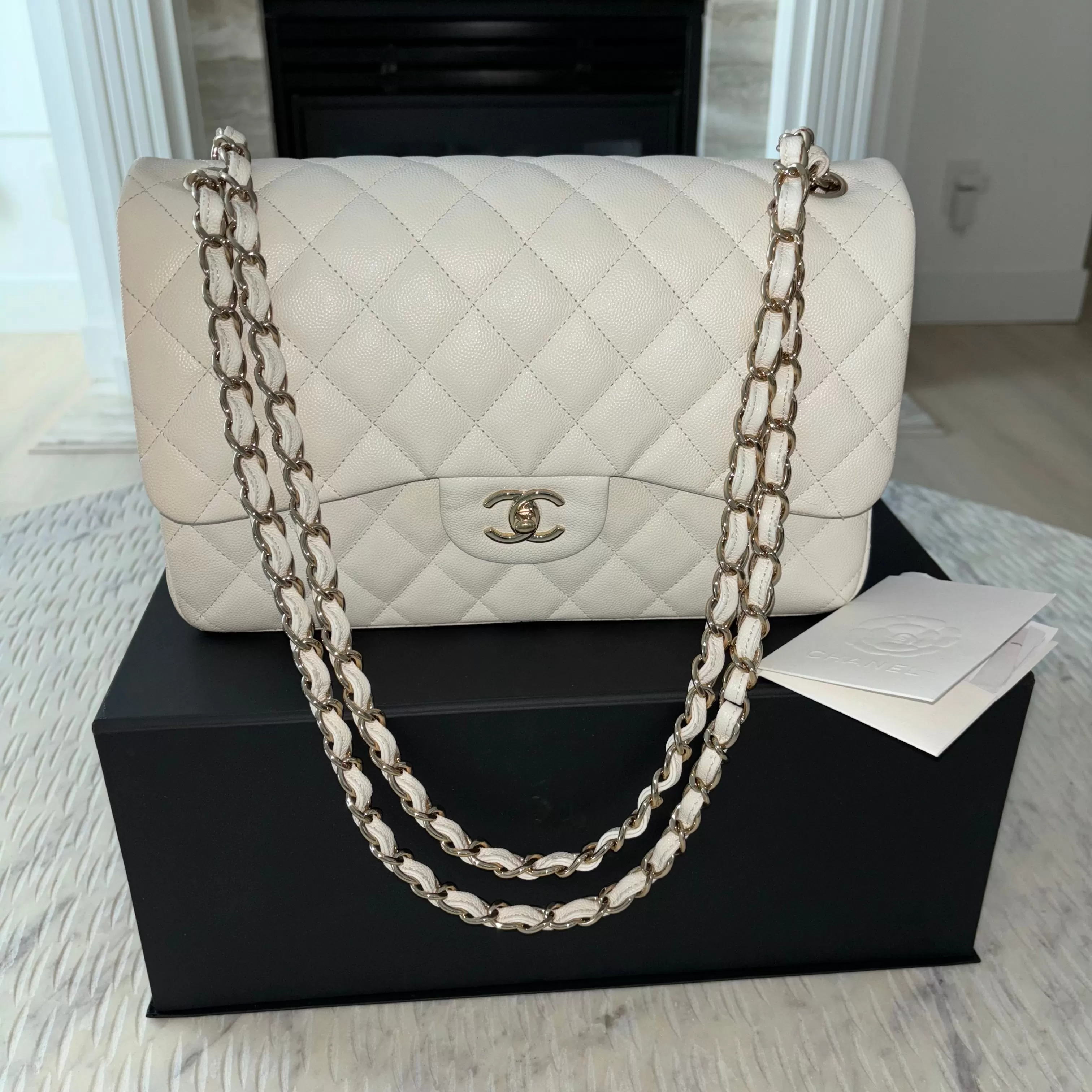 Chanel Classic Flap Bag Jumbo