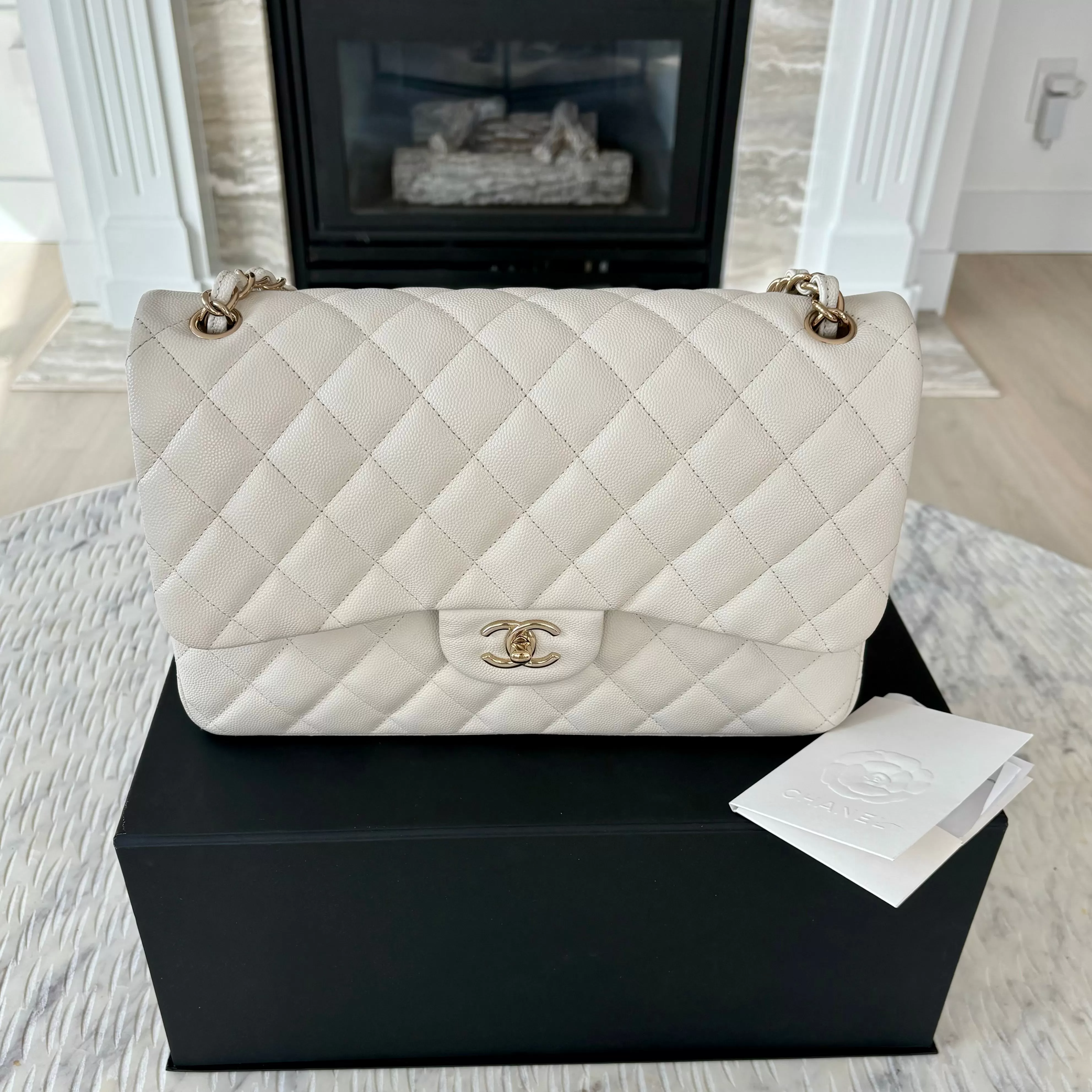 Chanel Classic Flap Bag Jumbo