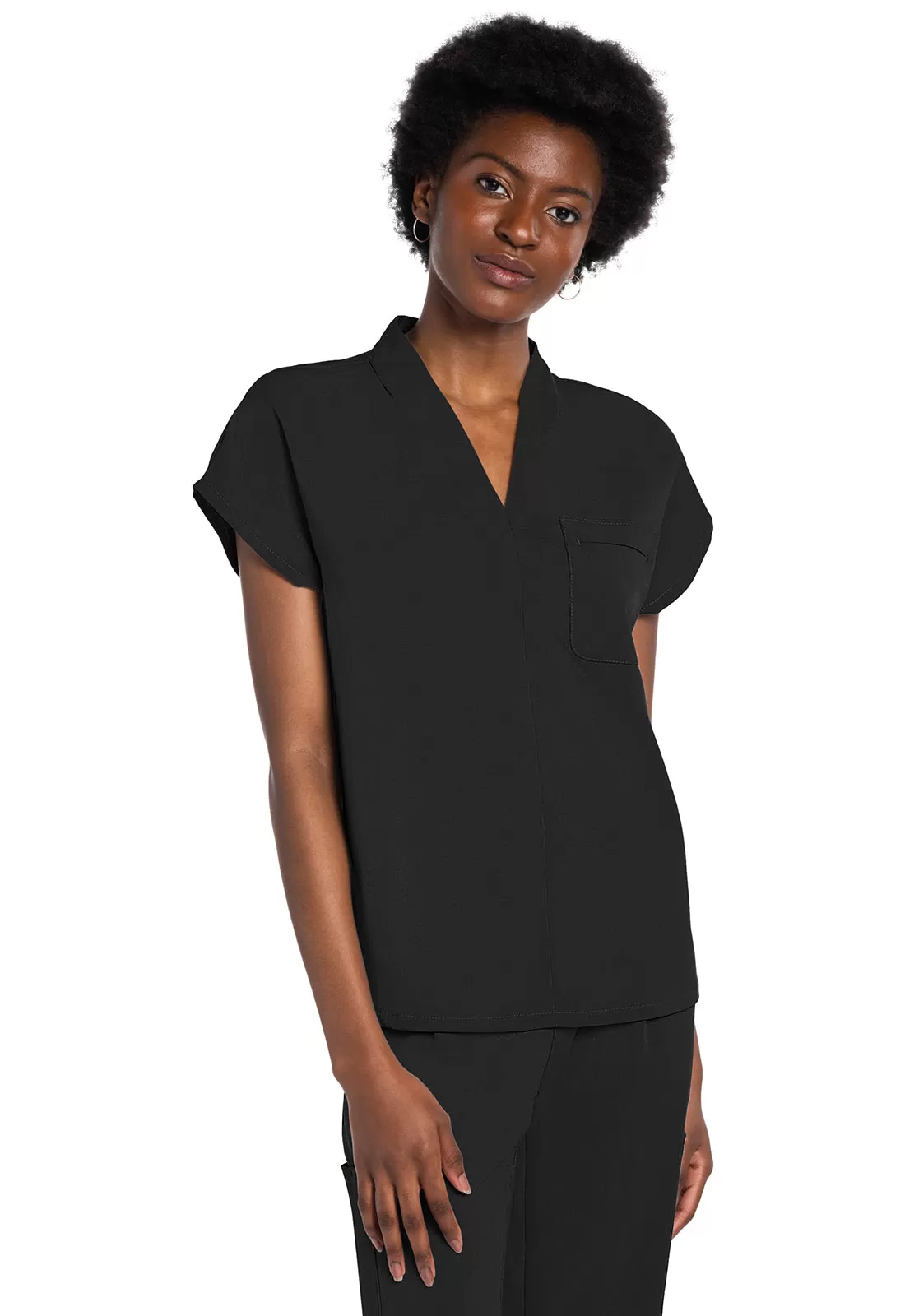 Cherokee Atmos  V-Neck Tuckable Top CK758A