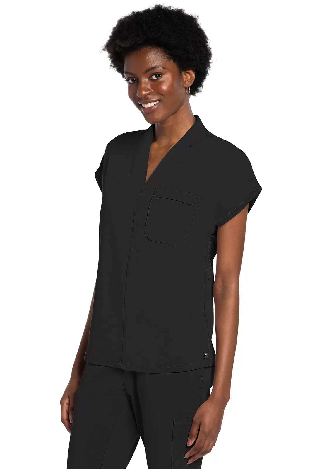 Cherokee Atmos  V-Neck Tuckable Top CK758A