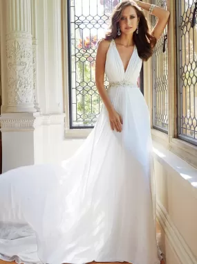 Chiffon Beading Wedding Dress