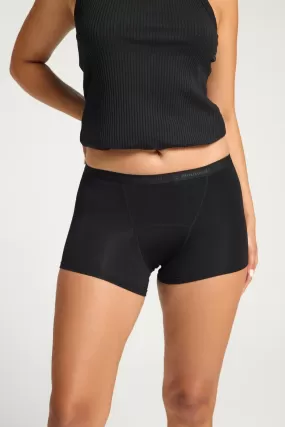 Classic Boyshort Heavy-Overnight Black