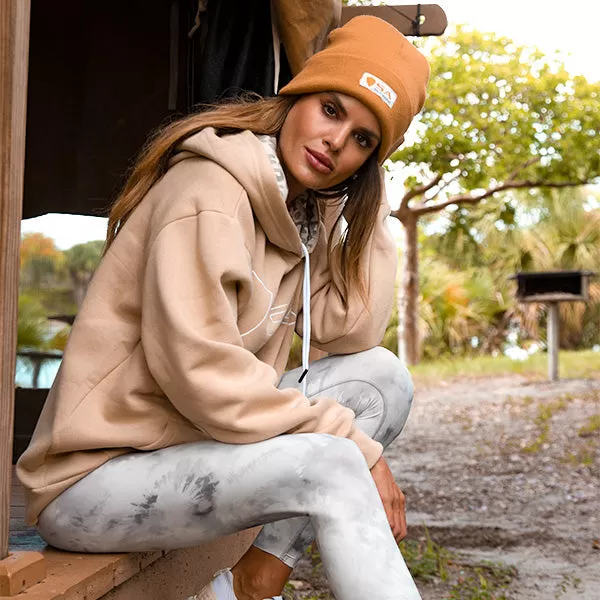 Classic Lined Hoodie | Tonal Cheetah