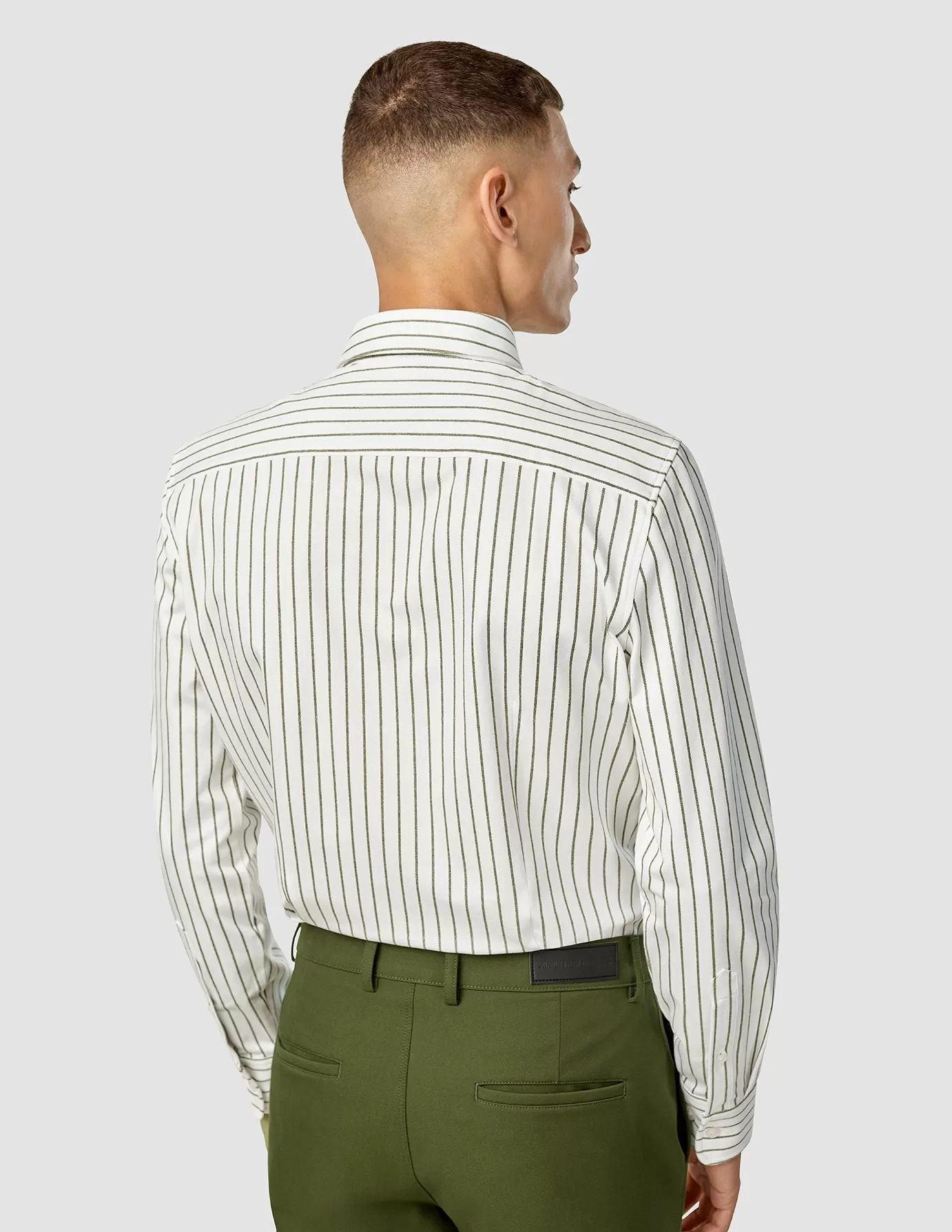 Classic Shirt Slim Rainforest Stripes