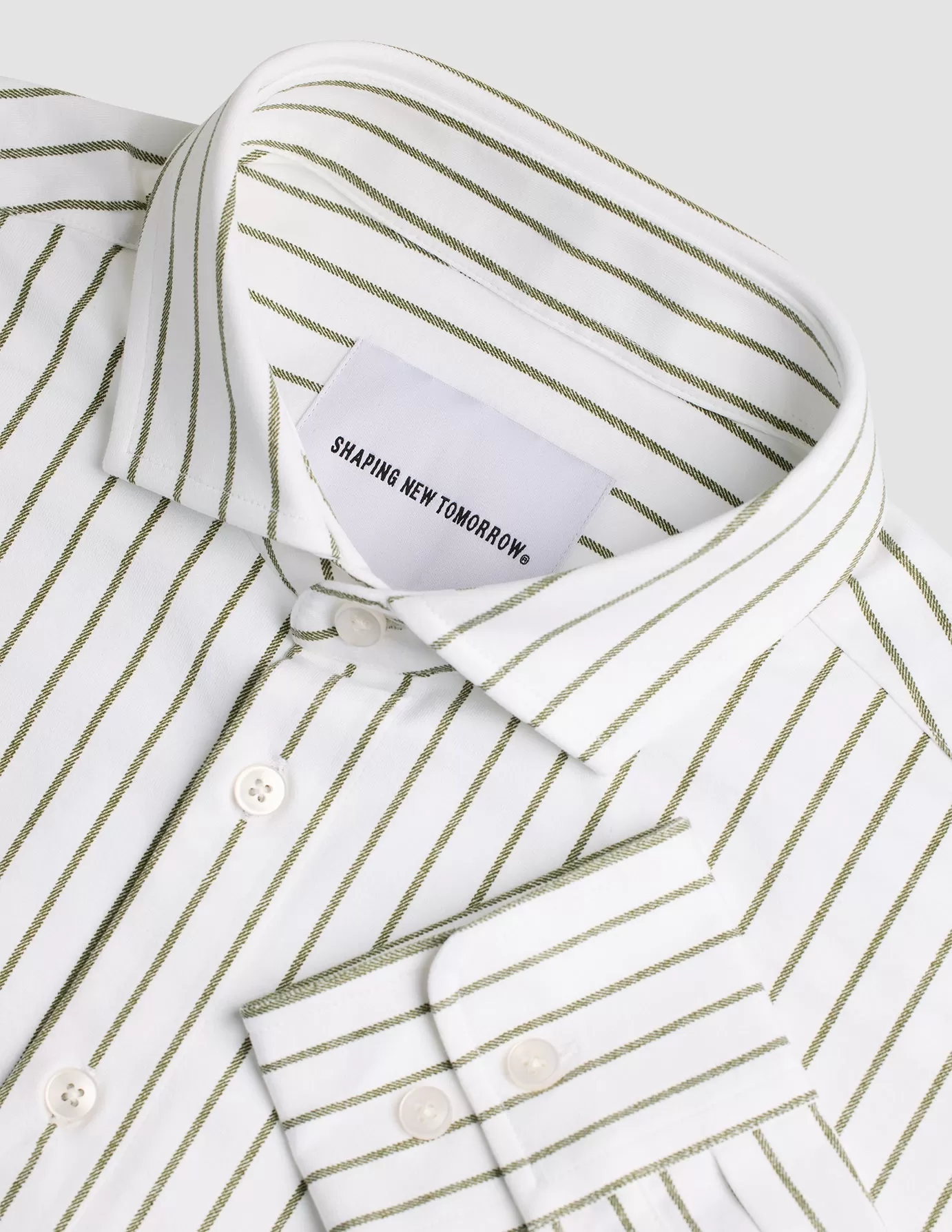 Classic Shirt Slim Rainforest Stripes