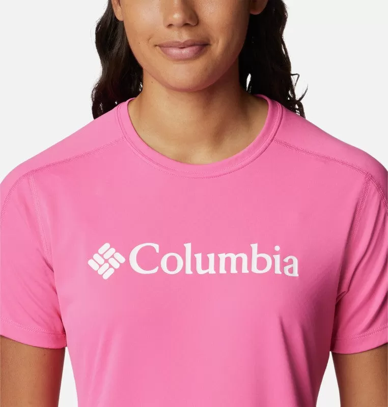 Columbia Zero Rules Graphic Tee-PINK