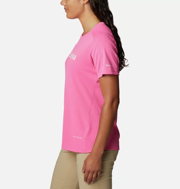 Columbia Zero Rules Graphic Tee-PINK