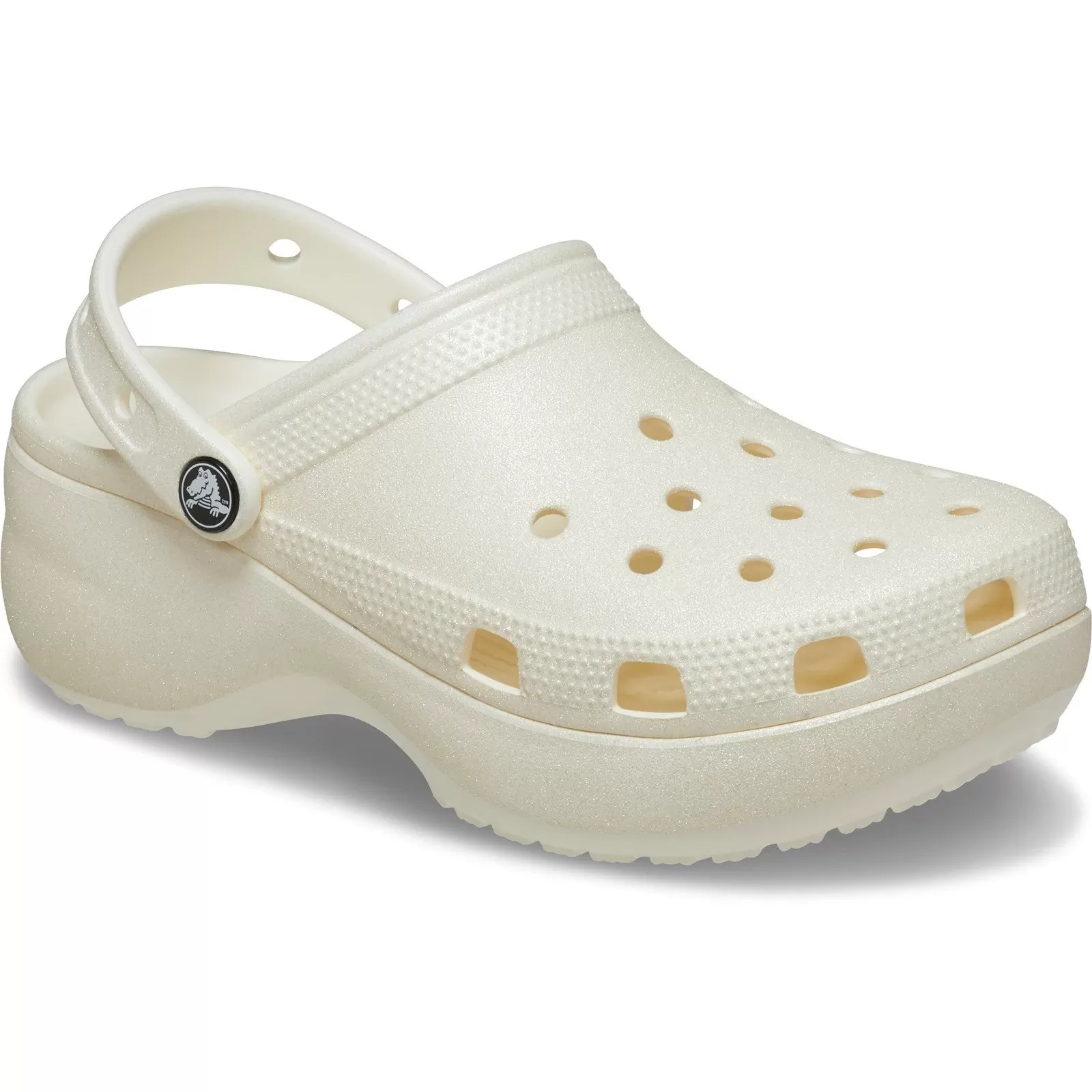 Crocs Classic Platform Glitter Clogs