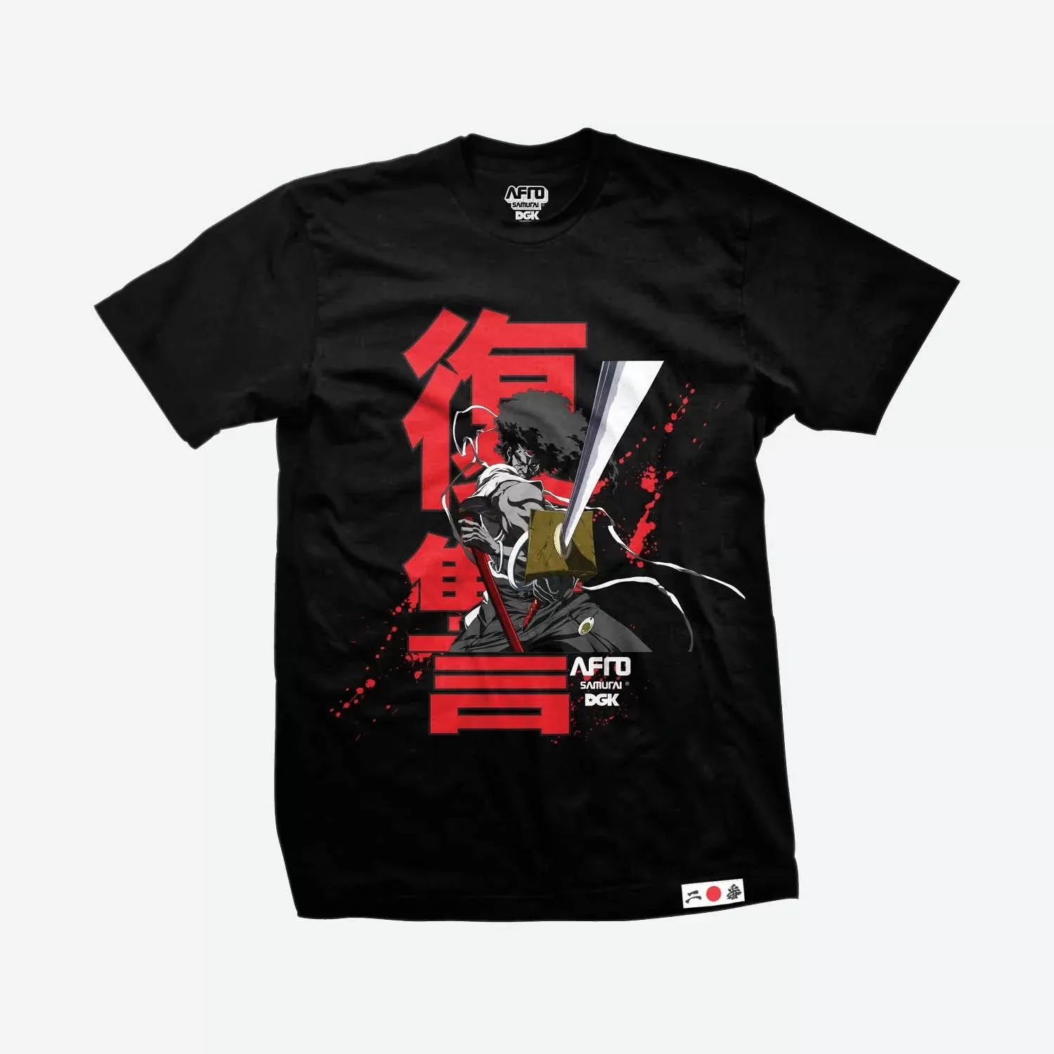 DGK X AFRO SAMURAI Afro Graphic T-shirt