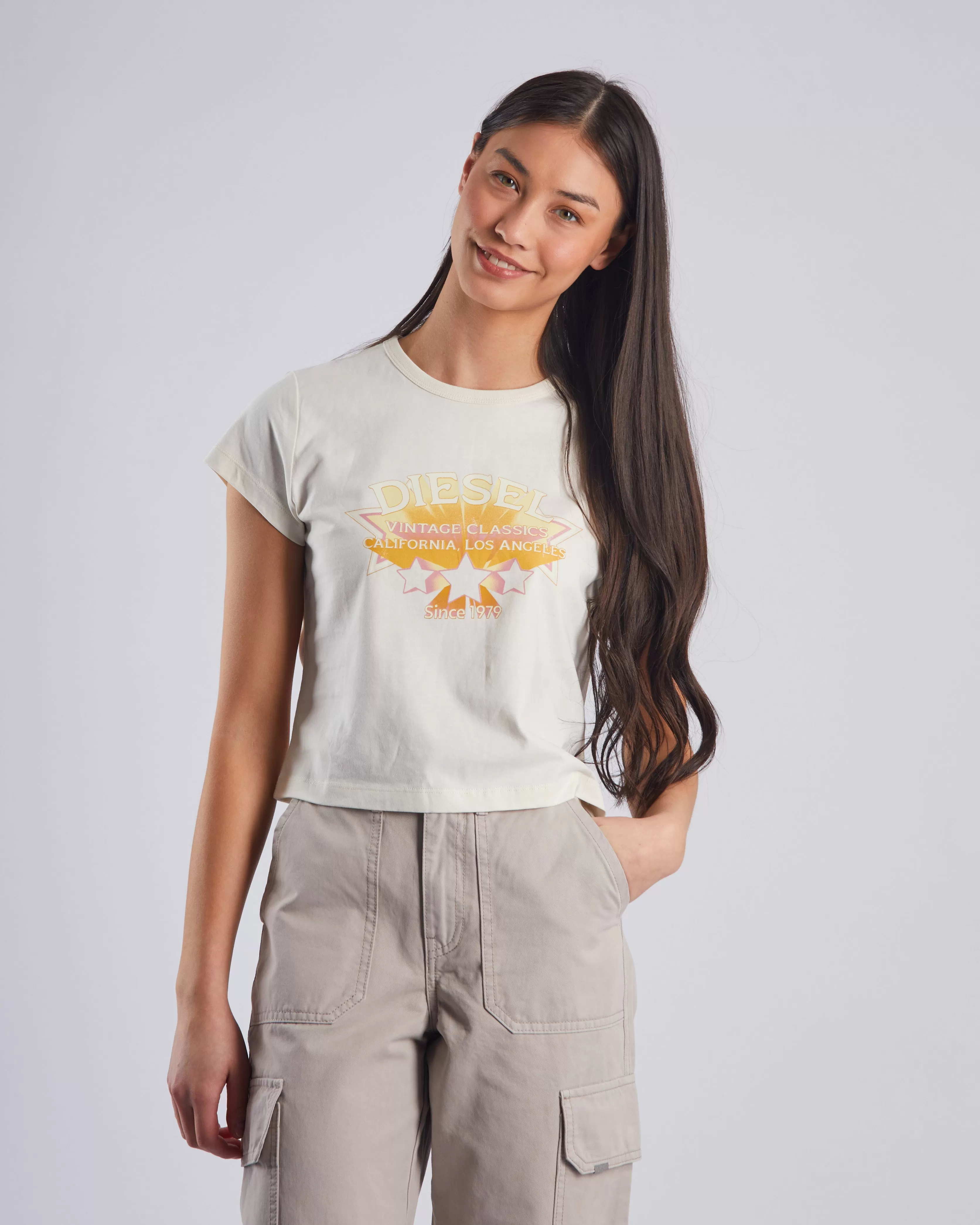 Elvina Tee Soft Cloud