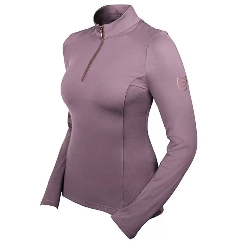 Equestrian Stockholm Long Sleeved Vision Top Anemone