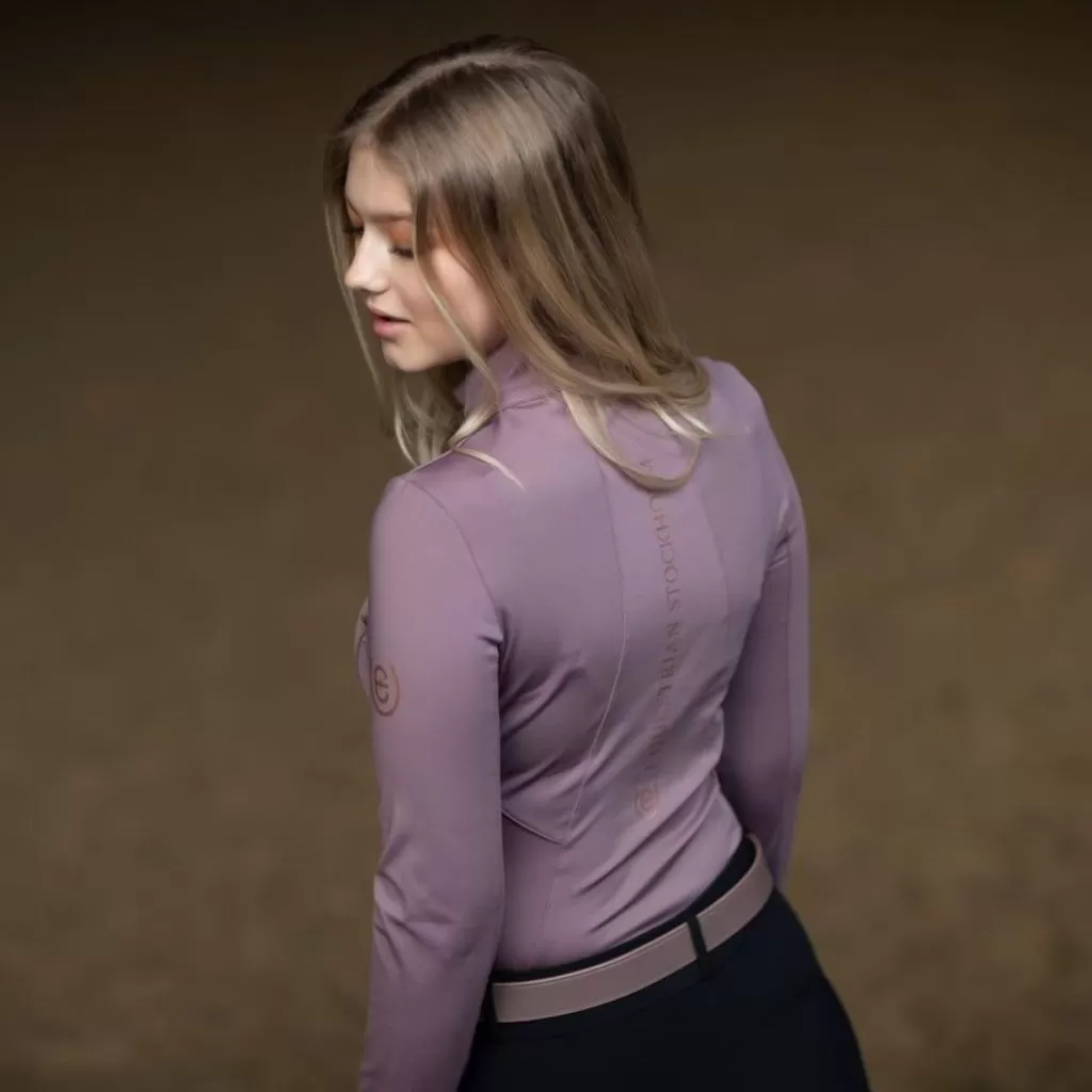 Equestrian Stockholm Long Sleeved Vision Top Anemone