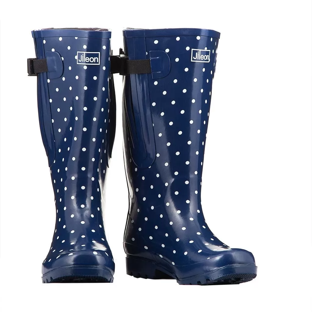 Extra Wide Calf Wellies - 40-57cm Calf - Wide in Foot and Ankle