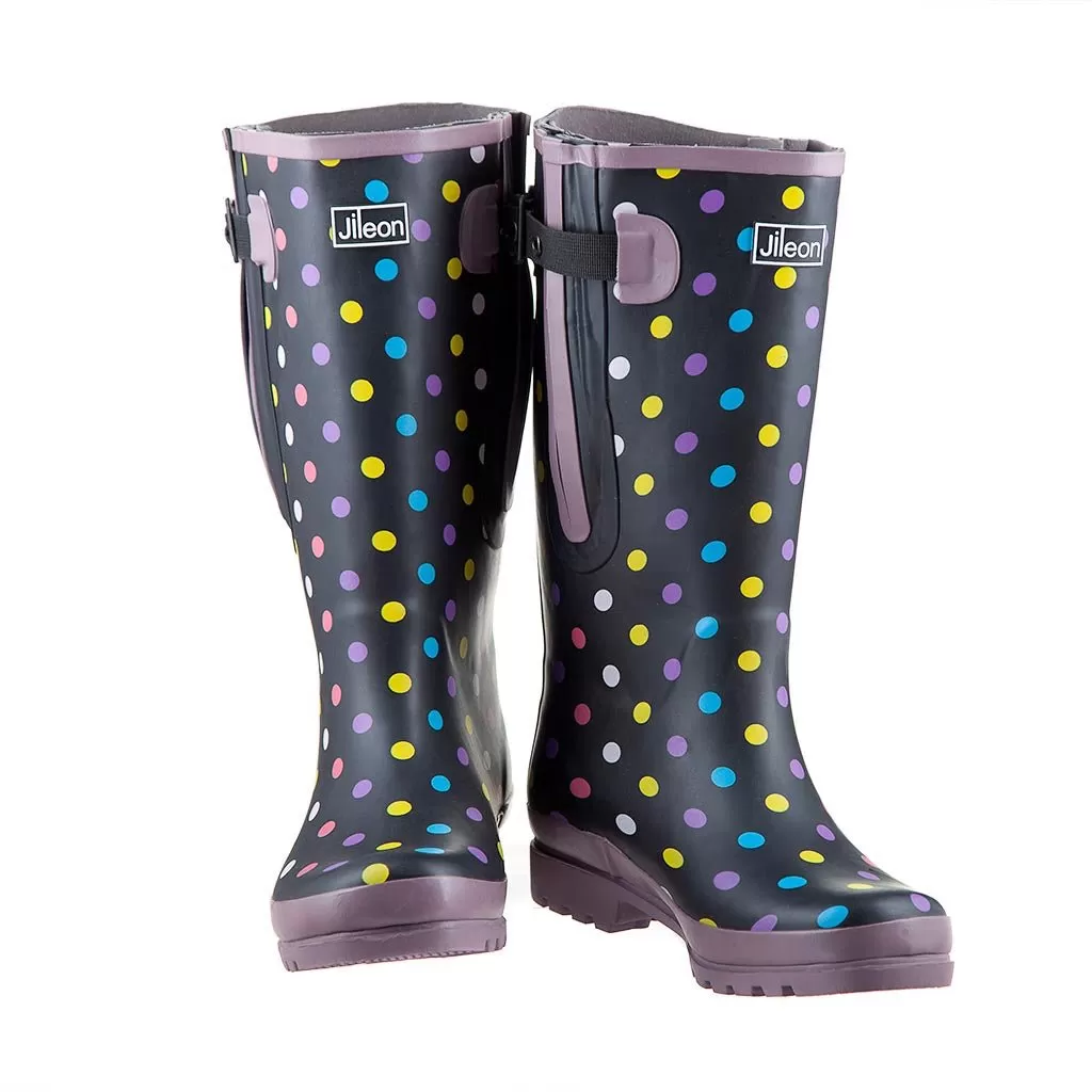 Extra Wide Calf Wellies - 40-57cm Calf - Wide in Foot and Ankle