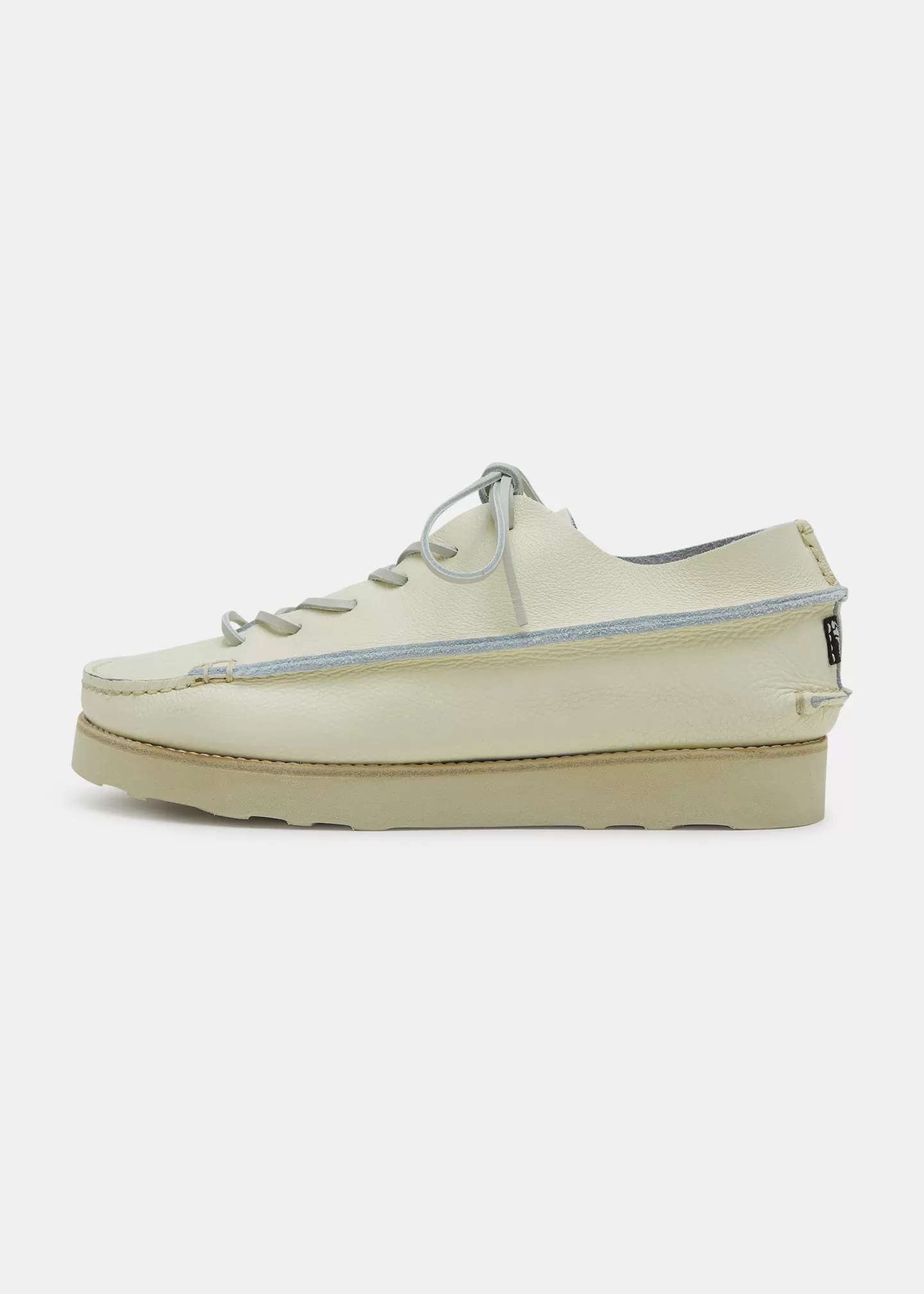 Finn III Tumbled Leather Shoe On EVA - Off White