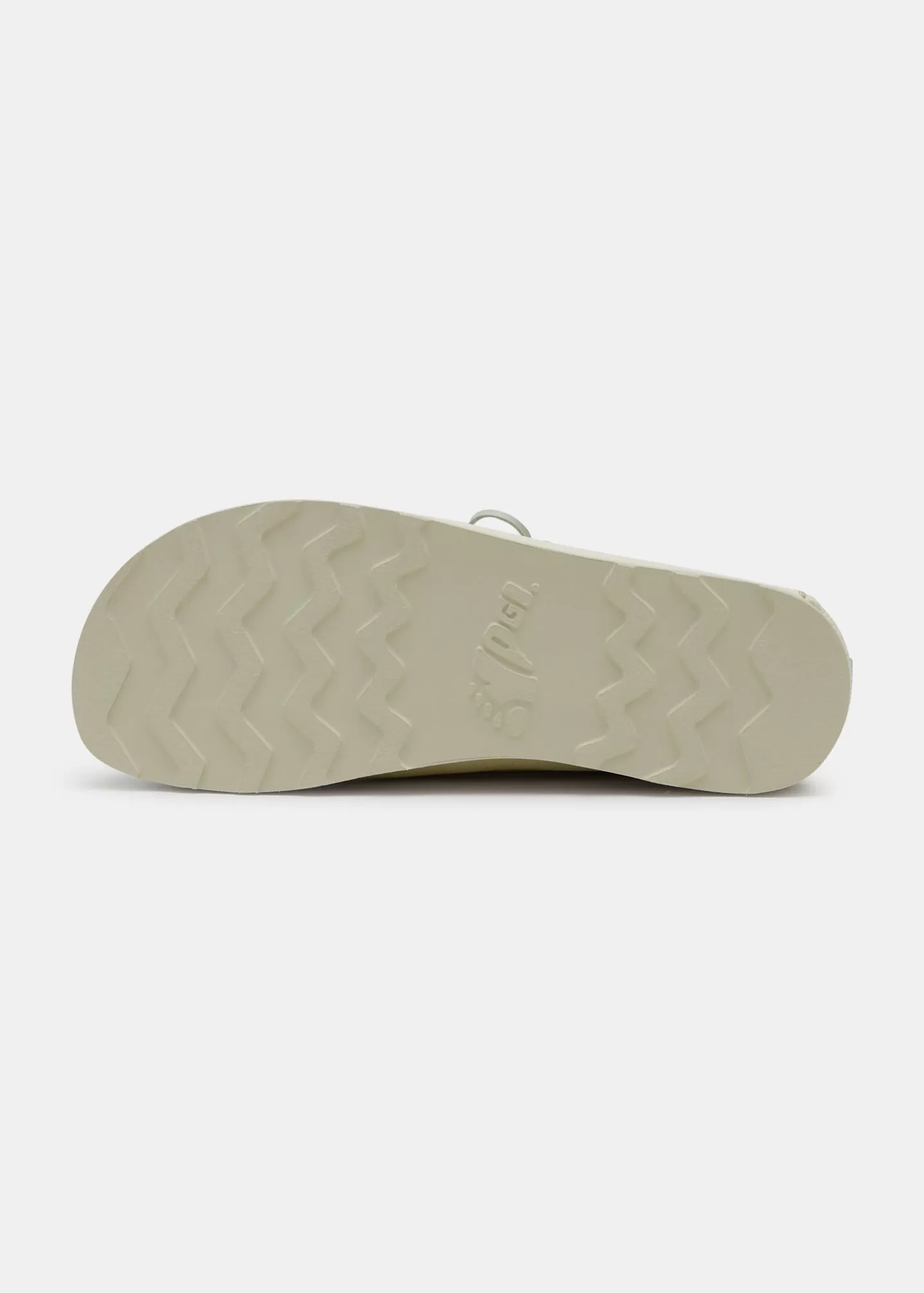 Finn III Tumbled Leather Shoe On EVA - Off White