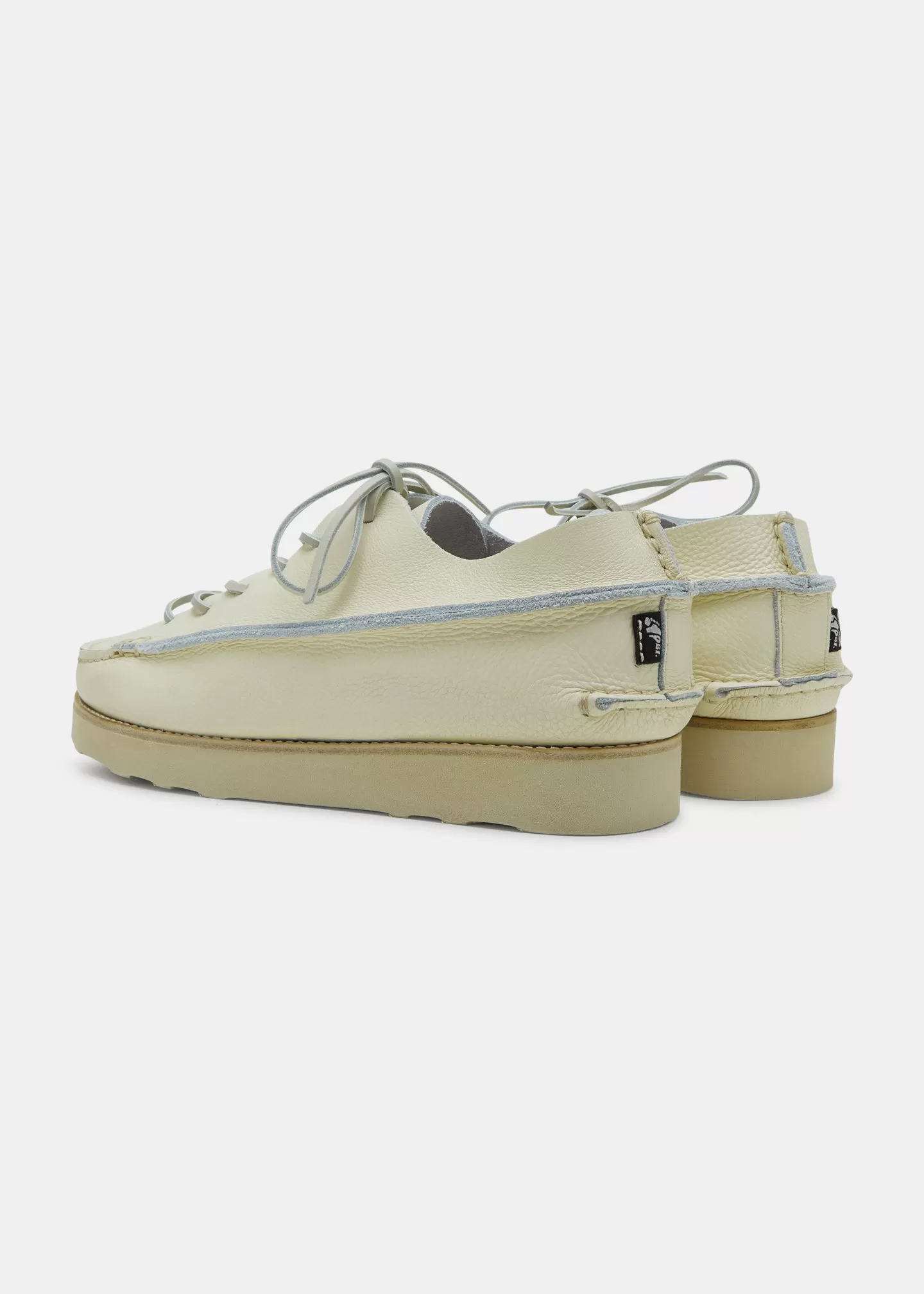 Finn III Tumbled Leather Shoe On EVA - Off White