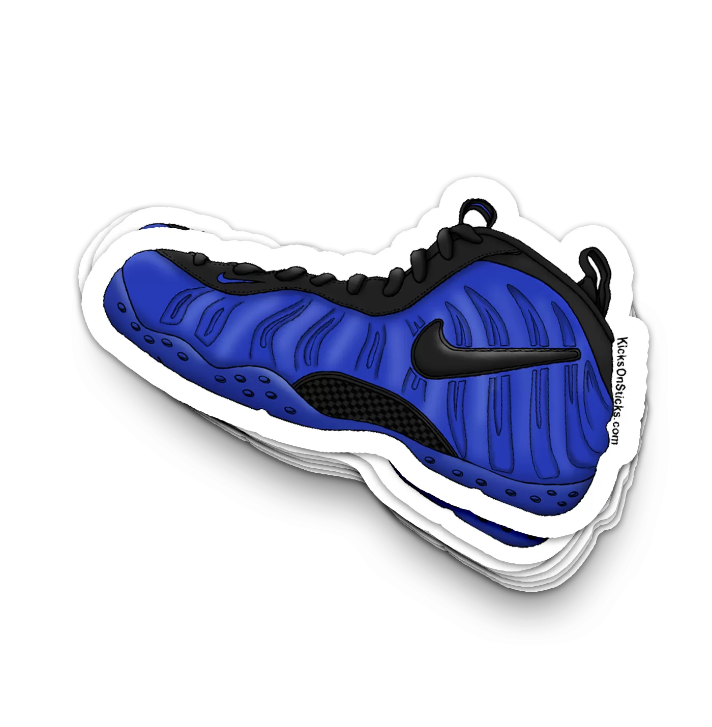 Foamposite Pro "Hyper Cobalt" Sneaker Sticker