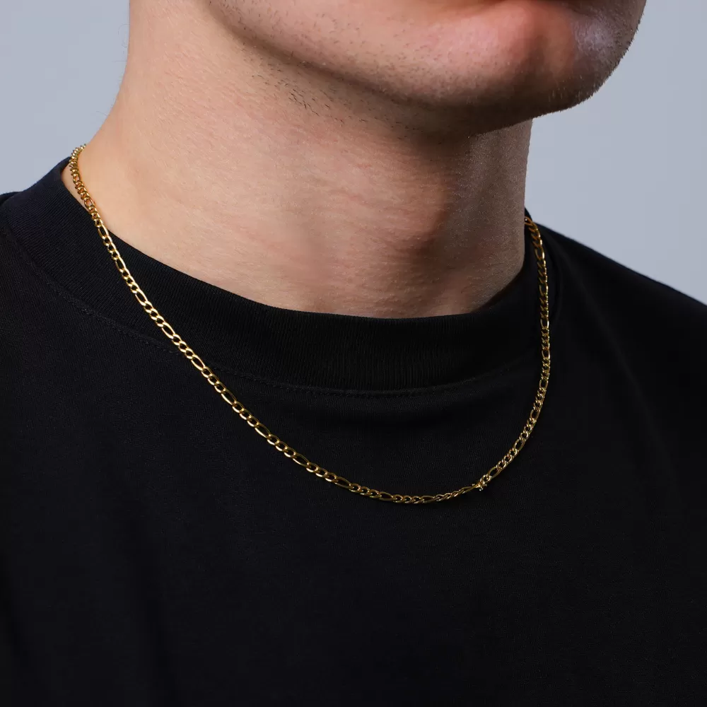 Gold Figaro Chain (3MM)