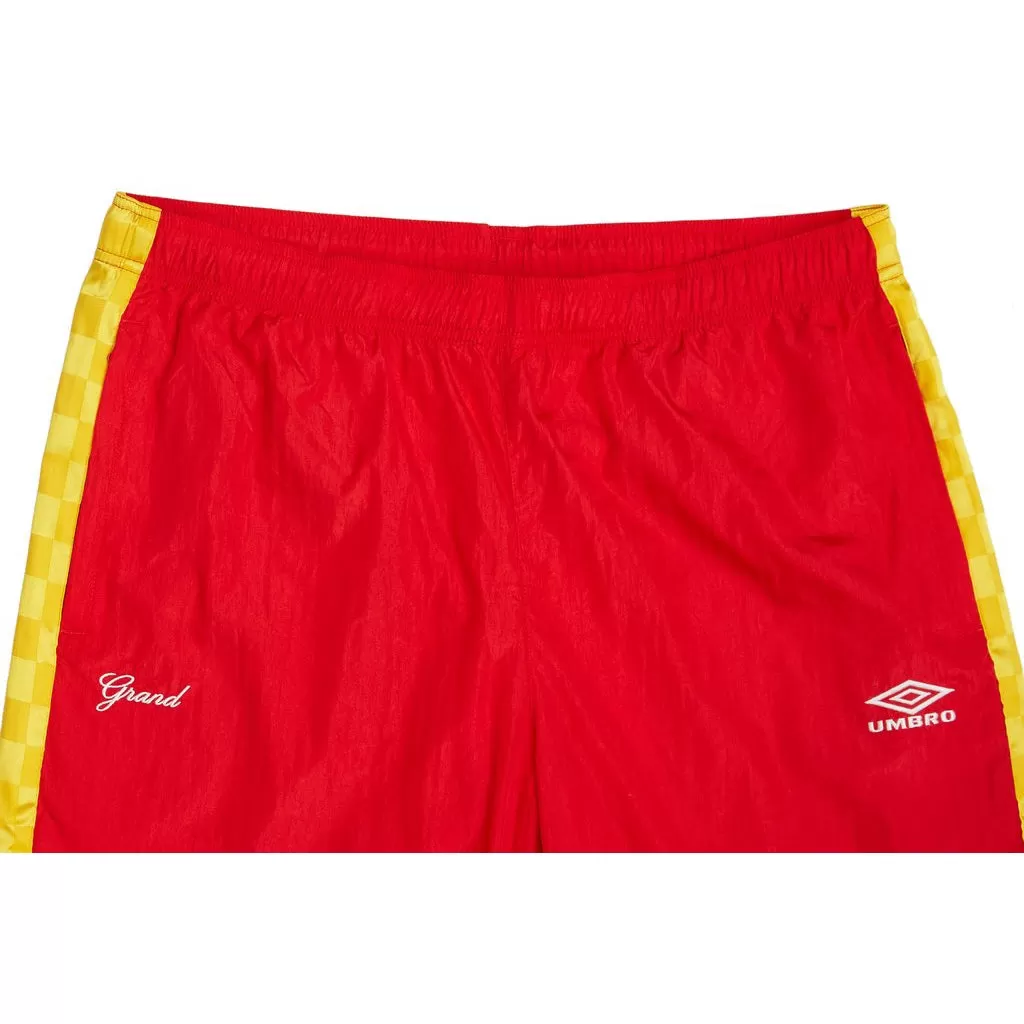 Grand Collection X Umbro Track Pant Red/Yellow