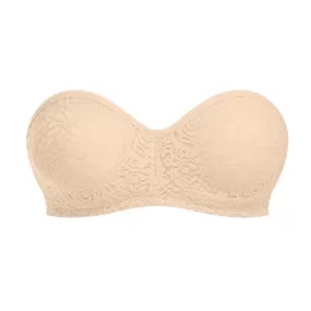 Halo Lace Strapless Bra