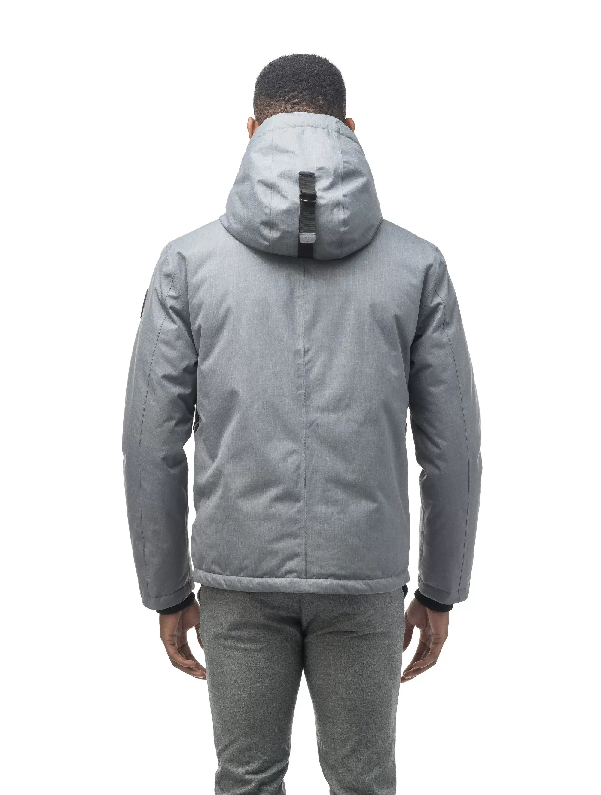 Holt Mens Hooded Hip Length Jacket