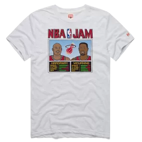 Homage Miami HEAT Classic Edition Tim Hardaway & Alonzo Mourning NBA Jam Tee