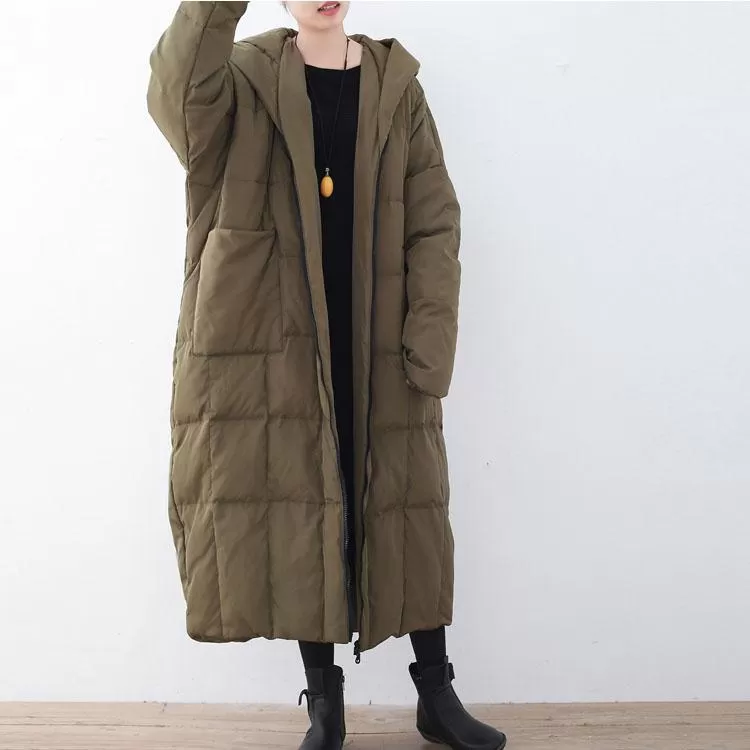 Hooded Loose Women Down Jacket