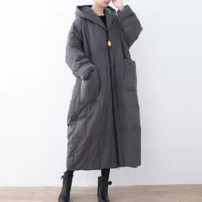 Hooded Loose Women Down Jacket