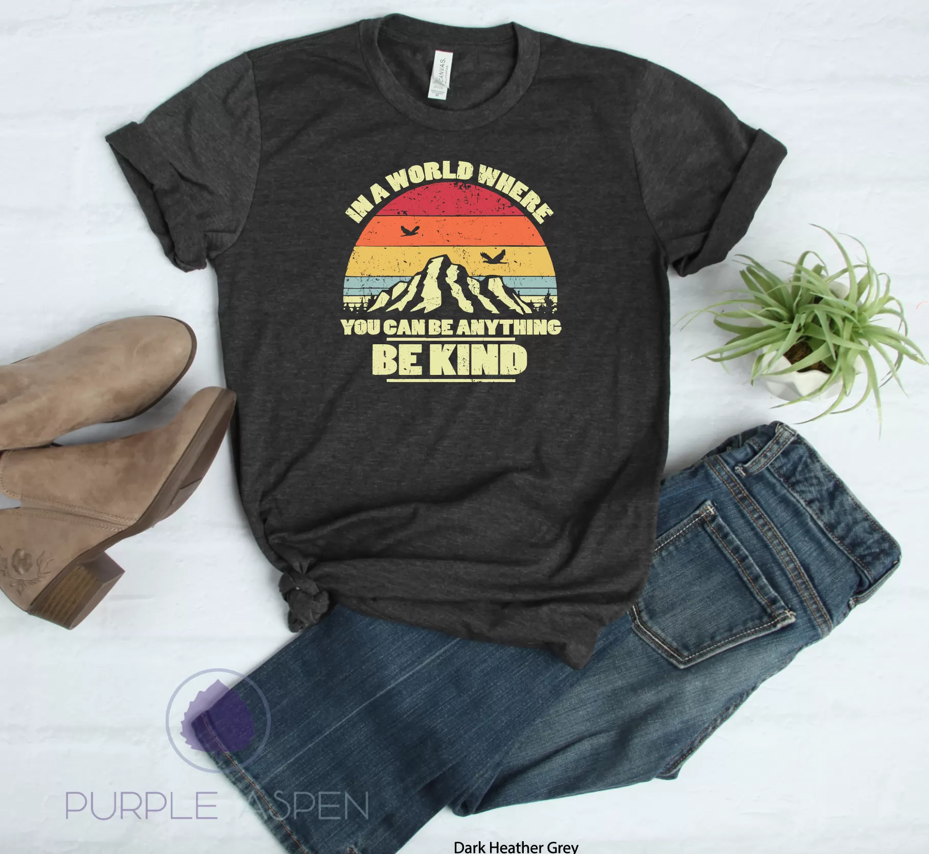 In A World Where You Can Be Anything Be Kind Premium Tee