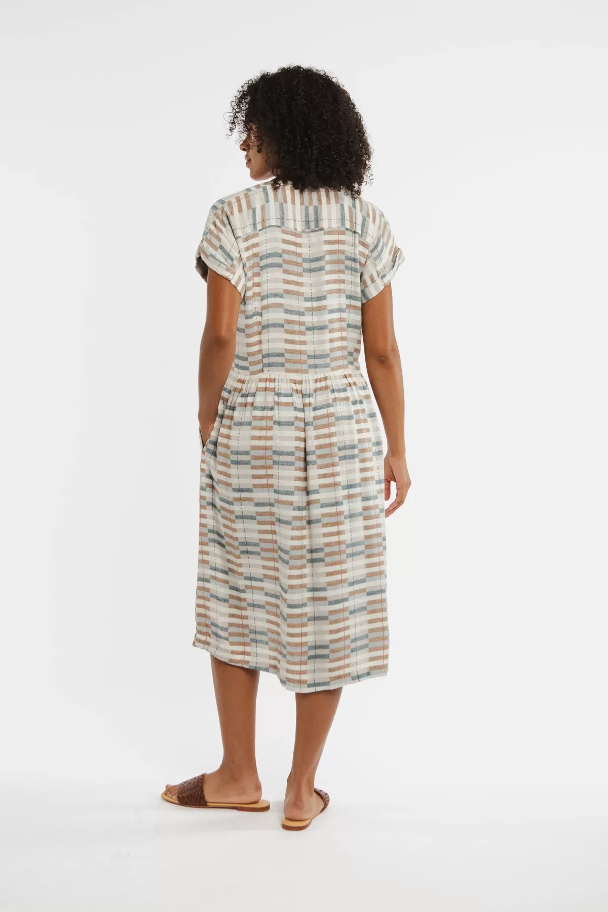 Ira Dress / Manzanita Stripe