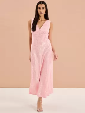 Iris Maxi Dress in Pink