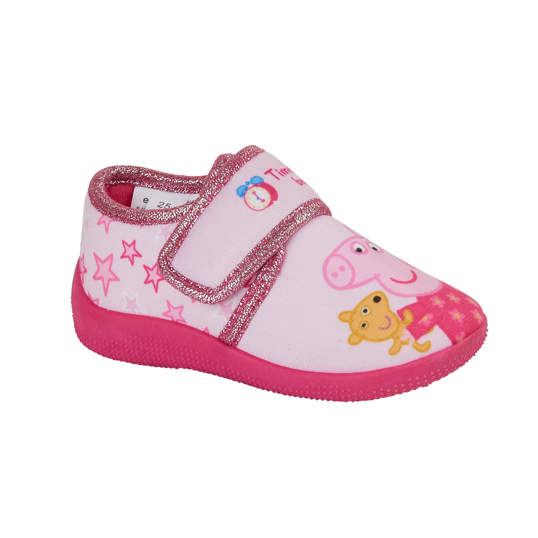 Kids Peppa Pig George Bedroom Slippers Pink Blue Girls Boys Childs Childrens 7 to 12