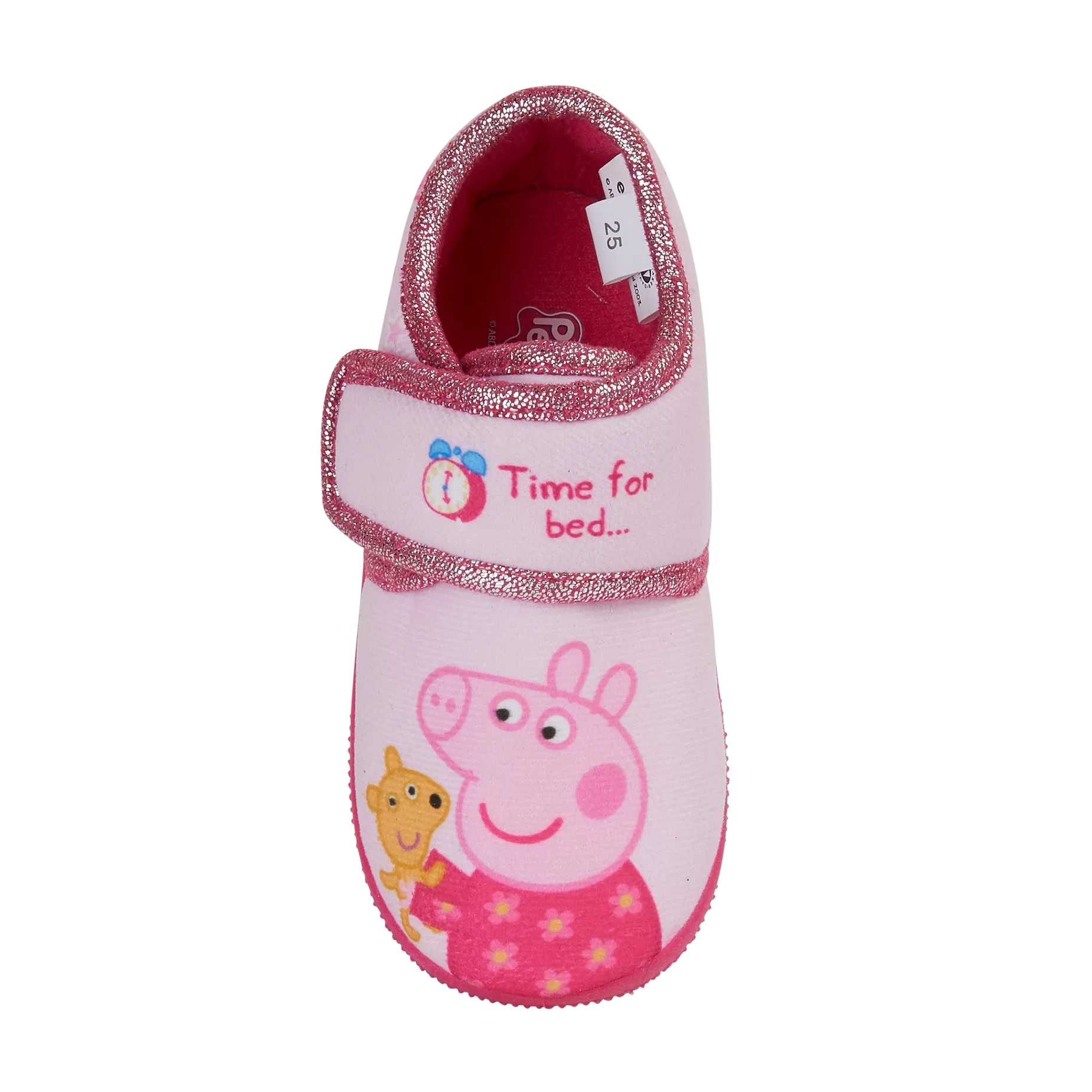 Kids Peppa Pig George Bedroom Slippers Pink Blue Girls Boys Childs Childrens 7 to 12